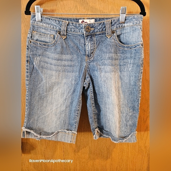 SO jean Shorts 9 Junior - Picture 1 of 7